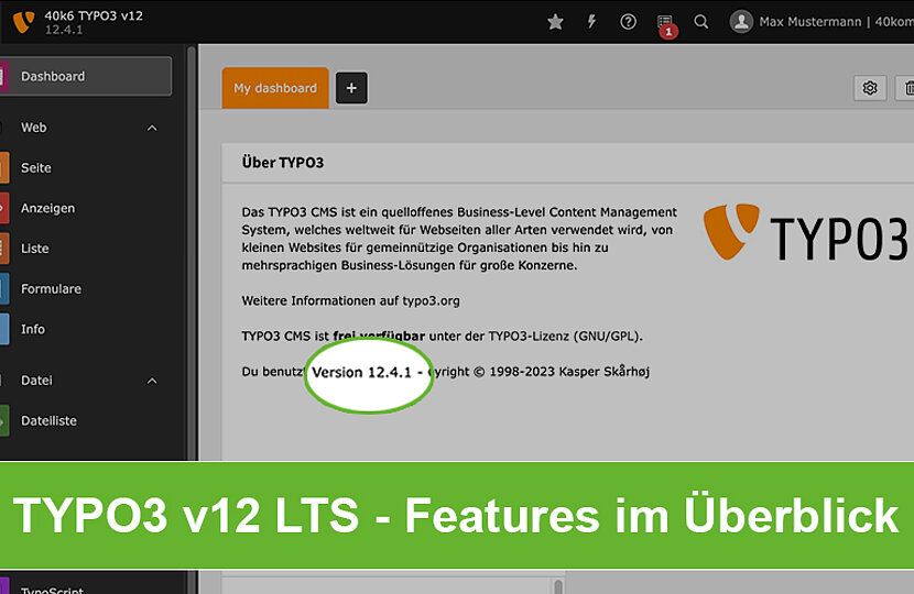 Update auf TYPO3 12