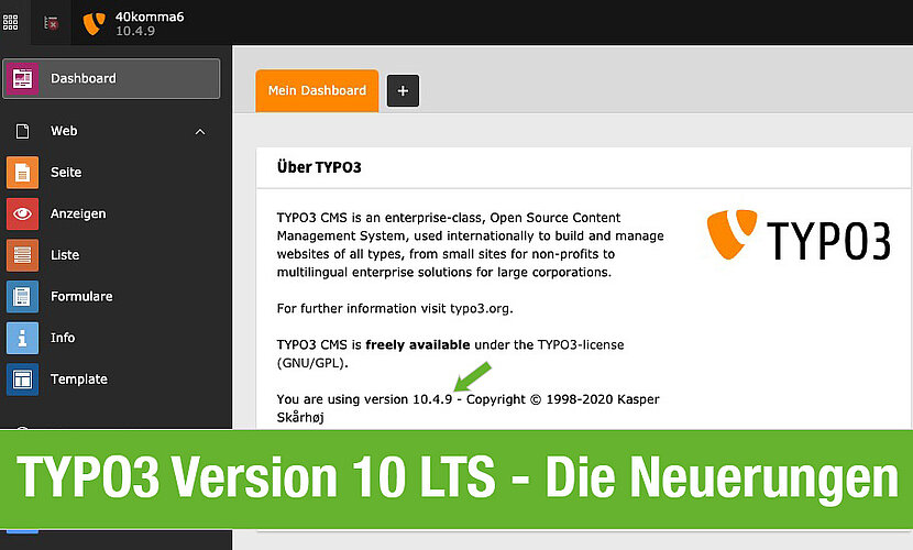TYPO3 Version 10.4 LTS - die wichtigsten Neuerungen