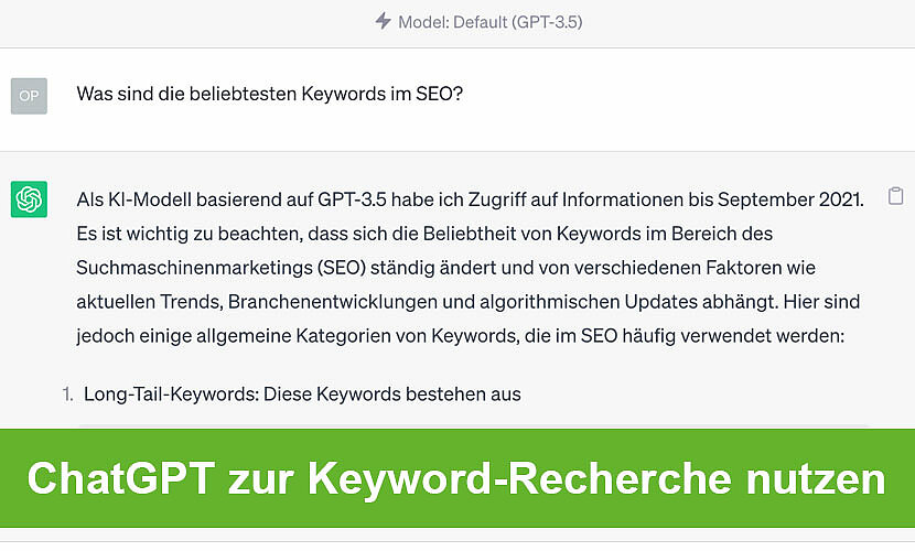 SEO mit der KI