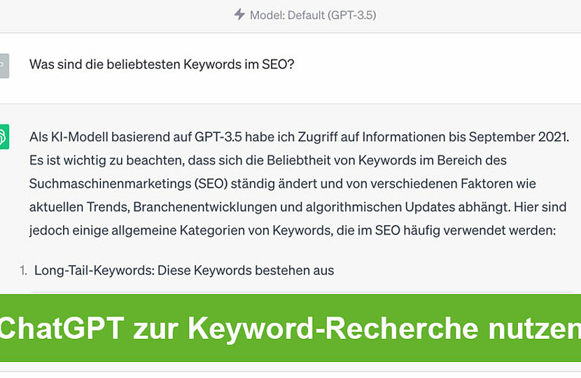 SEO mit der KI