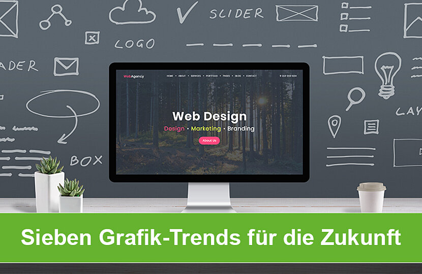 Sieben Trends, die das Grafik-Design in Zukunft beeinflussen