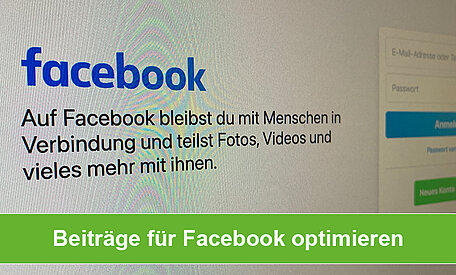 Beiträge für Facebook optimieren