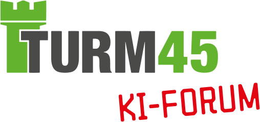 Turm45 | KI-Forum Logo Turm45 | KI-Forum